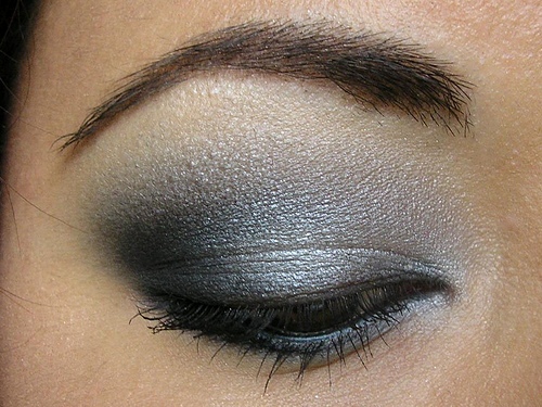 Black And Silver Eye