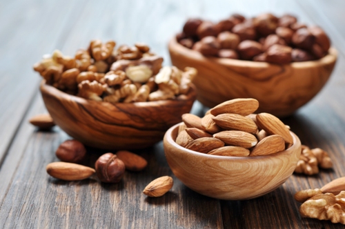 Children Healthy Food Nuts