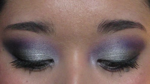 Purple and Silver