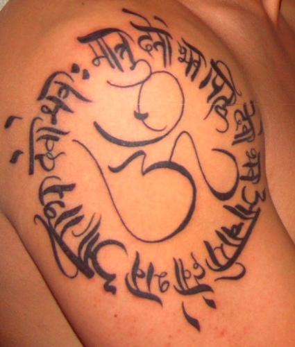 Om Tattoo design