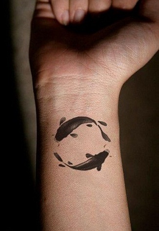 Black Dolphins Tattoo