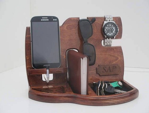 Wooden Accessory Stand