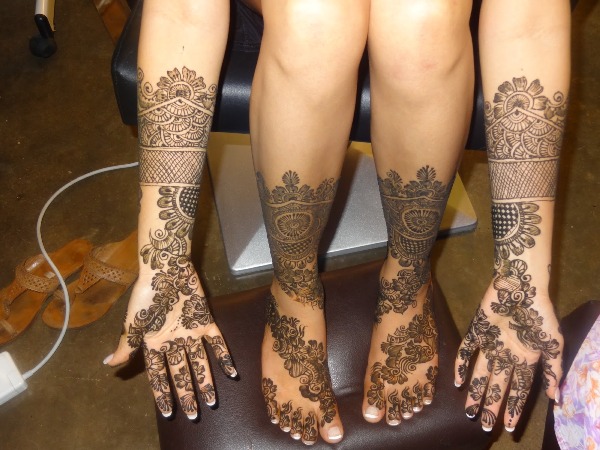 Bridal Mehndi Designs for Hands and Legs