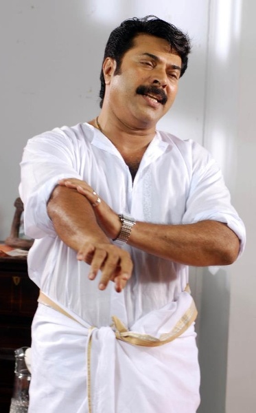 Mammootty With And Without Makeup 2