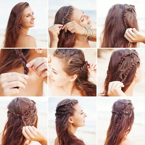 Top 9 Braided Bangs Hairstyles | Styles At Life