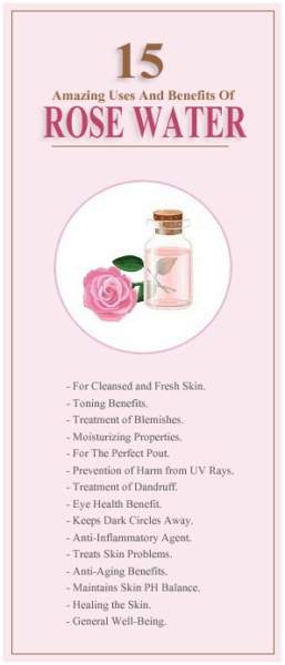 Benefits Of Rose Water