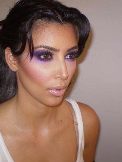 Kim Kardashian Beauty Tips Careful With The Eye Shadows