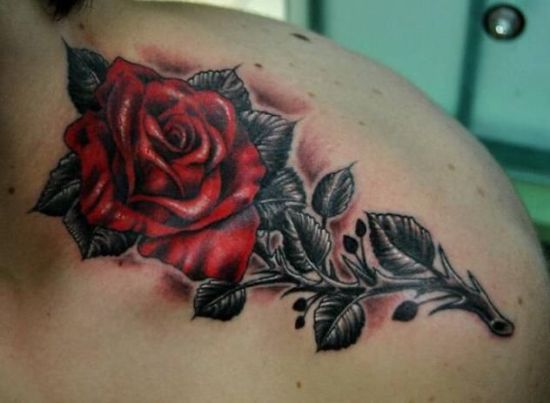 Top 25 Simple Yet, Beautiful Rose Tattoo Designs | Styles At Life