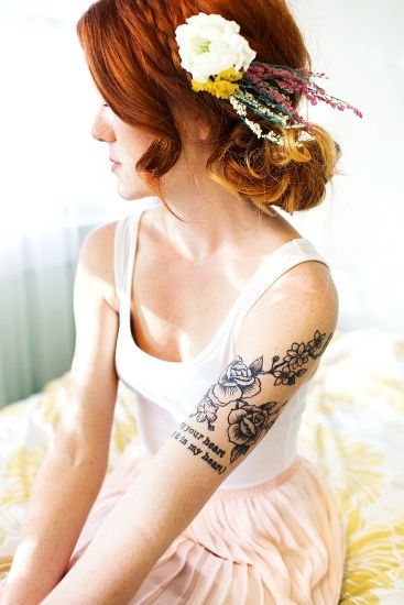 Rose Tattoo Designs for Girls