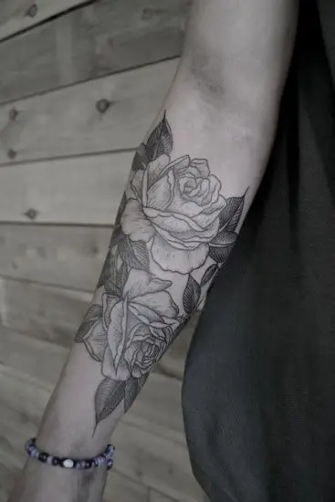 80 Stylish Roses Tattoo Designs  Meanings  Best Ideas of 2019