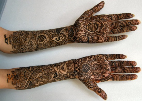 Full Hand Dulhan Mehndi Designs