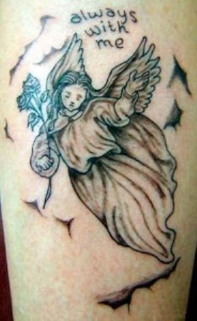 Christian Tattoo of Angels