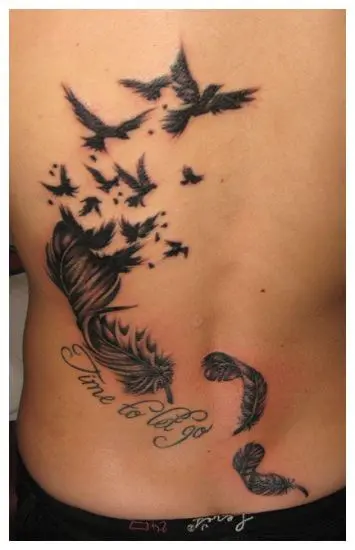 Pin by Black Mamba on Tatoo  Flying bird tattoo Fly away tattoo Swallow bird  tattoos