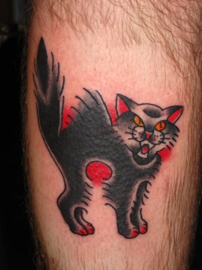 Firing Cat Tattoos