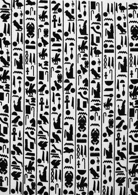 Hieroglyphics Egyptian Tattoos