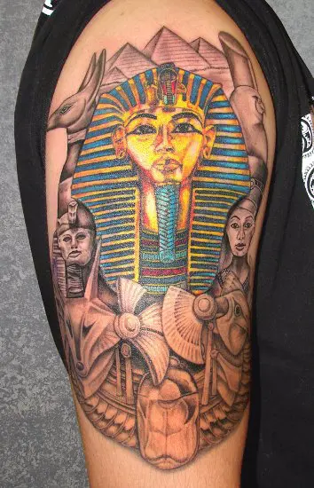 23 Attractive Egyptian Wrist Tattoos Design