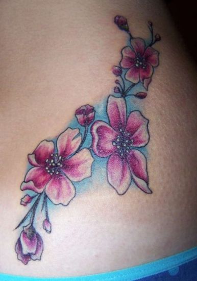 Cherry Blossoms Tattoo Designs