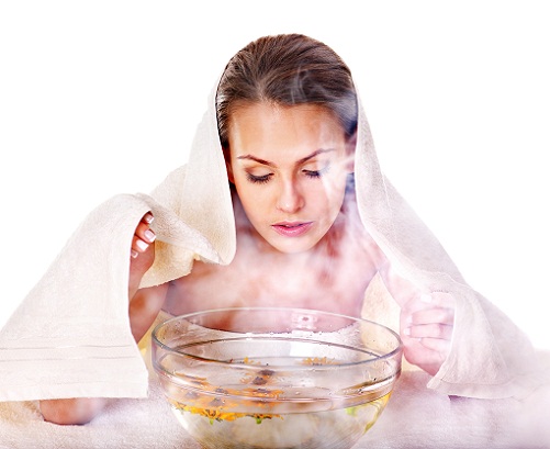 Steam inhalation home remedies for cough and cold