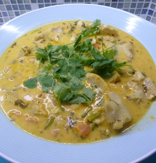 recipe of fish - Thai fish curry