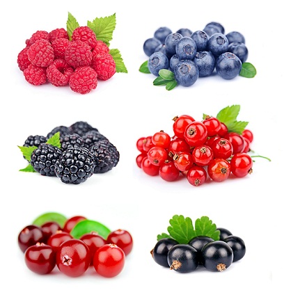 Berries - foods for glowing skin