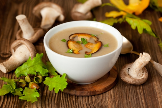 Chicken mushroom soup