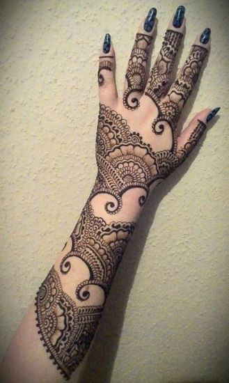 Indian Henna Designs for Hands