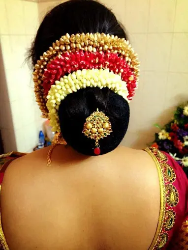 Anuradha Art Jewellery offers range of traditional Maharashtrian ambada pin  which is also called as  Bridal hair accessories flower Hair brooch  Long bridal hair