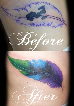 Feather cover up