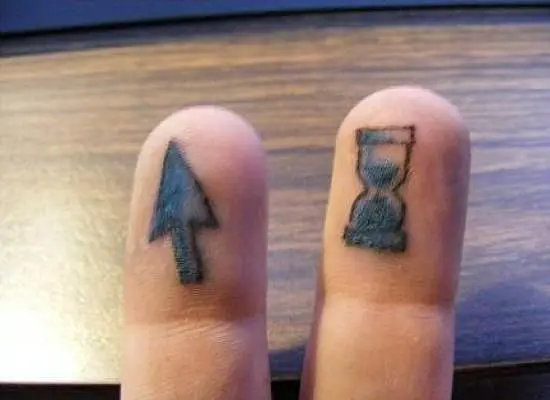 Hourglass Tattoos Meanings Tattoo Designs  Ideas