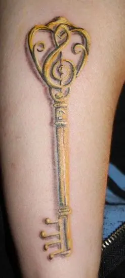 156 Stylish Lock  Key Tattoos  Meanings