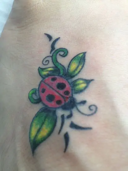 25 Unbelievably Cute Ladybird Tattoo Ideas You Need To Save Right Now   Psycho Tats