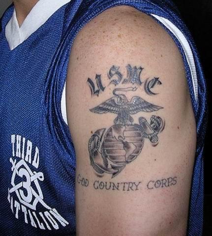 USME Military Tattoo Design