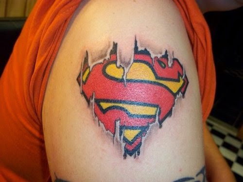 Aggregate more than 67 superman tattoo for girl