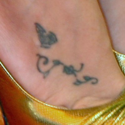 Foot And Toe Tattoo