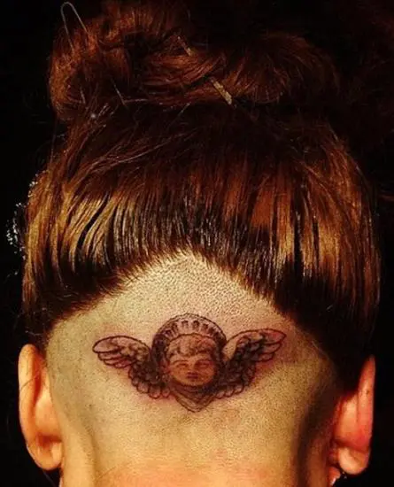 Heard About Womens Hair Tattoo Designs Try One Of Them For Fun Sake