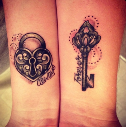 Lock And Key Tattoo Ideas