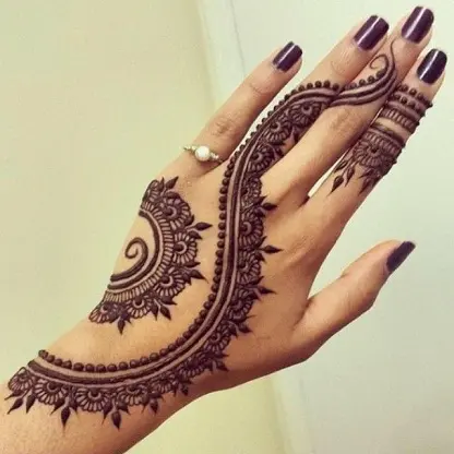 mehndi designs for hands simple and easy 2022