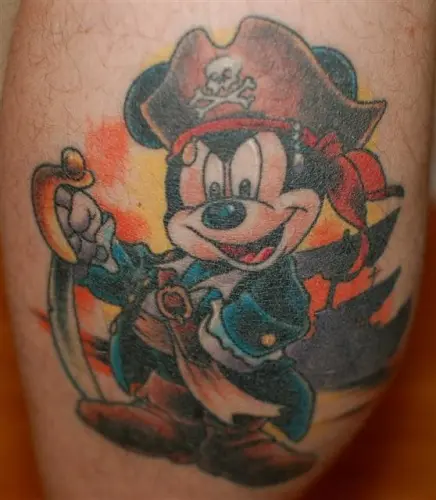pirate tattoo by thirteen7s on DeviantArt