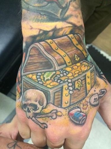Update more than 74 realistic treasure chest tattoo - in.cdgdbentre