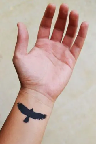 Crow Hand Tattoo  TATTOOGOTO