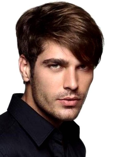 hairstyles for big foreheads male