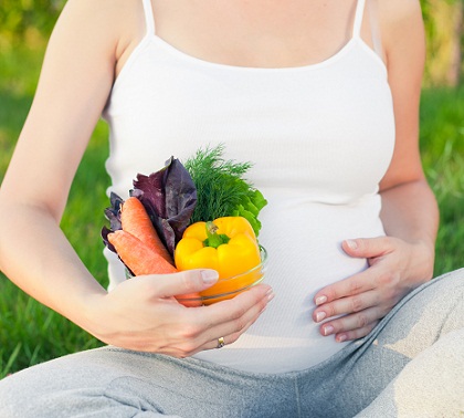 Weight Gain During Pregnancy-vegetables