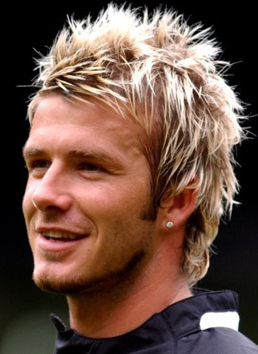 PICS Long out of the game David Beckham is still revered as a style guru  when it comes to trendy hairstyles  Football News