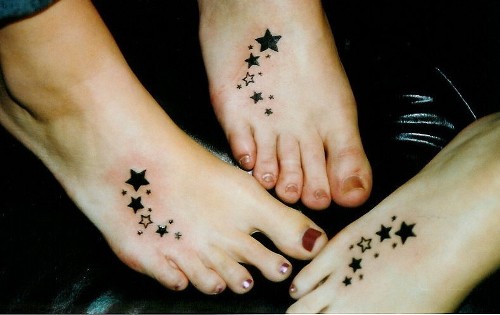 Star Friendship Tattoos Designs