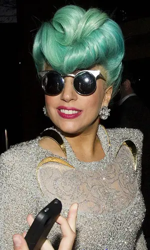 Lady Gaga Reveals Black Bob Hairstyle  Fashion Gone Rogue