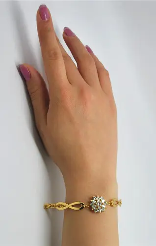 Fancy gold Bracelet for girl and woman