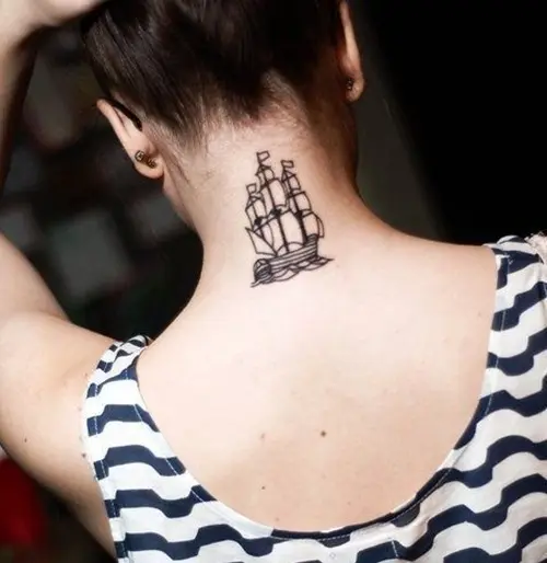 530 Woman Neck Tattoo Stock Photos Pictures  RoyaltyFree Images  iStock