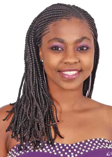 Knotless Braids With Heart 30 Trendy Braided Hairstyle