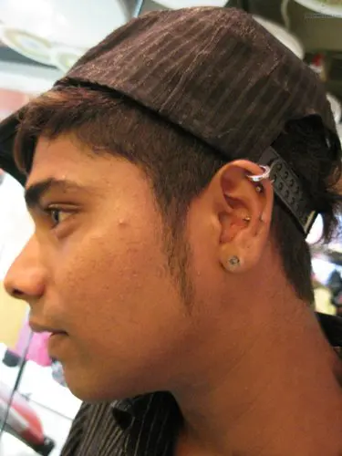 Piercings of for men ear 