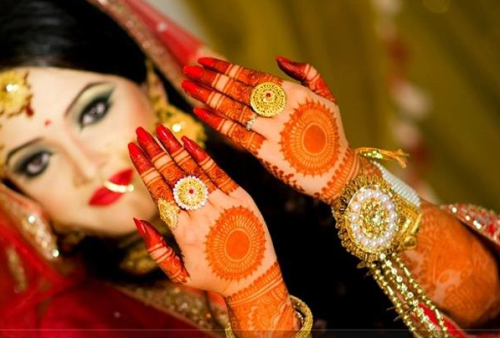Adorable Bridal Mehndi Design